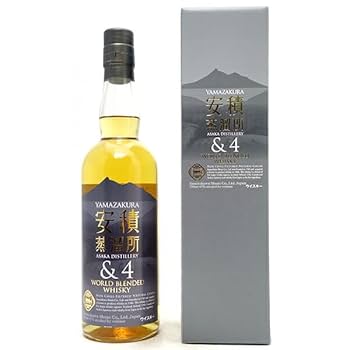 山桜　ＹＡＭＡＺＡＫＵＲＡ ウイスキー YAMAZAKURA ブレンデッドウイスキー山桜 黒ラベル 700ml【箱入り】